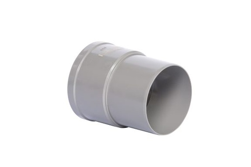 [M100] PVC socket dia 100 gray RWA