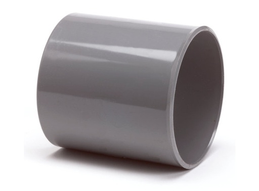[MB100] PVC mof dia 100 grijs sanitair