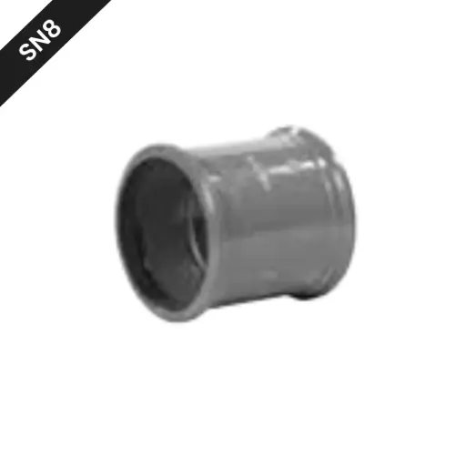 [MB125SN8] Prise d'égout en PVC dia 125 gris benor SN8