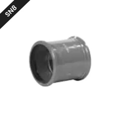 [MB400SN8] PVC street sewer insert sleeve dia 400 gray benor SN8 (on order)