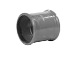 [MBS125] PVC schuifmof dia 125 grijs benor SN4 