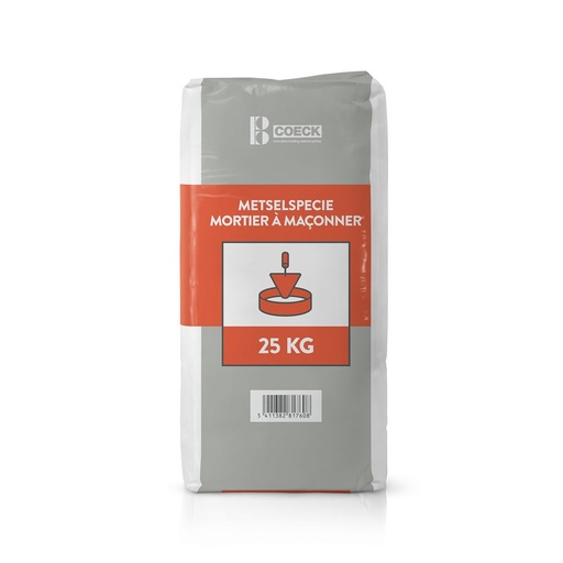 [METSELMORTCO] Coeck metselmortel mix 8/2 PL 25kg