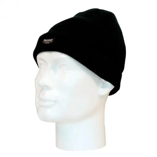 [MUTSGEV] Chapeau doublé Thinsulate 3M noir