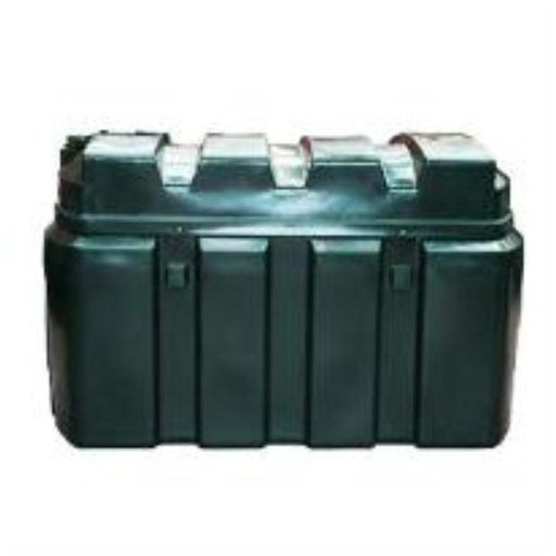 [MZ2500DW] Mazouttank groen 2500 l dubbelw. bovengronds PE 