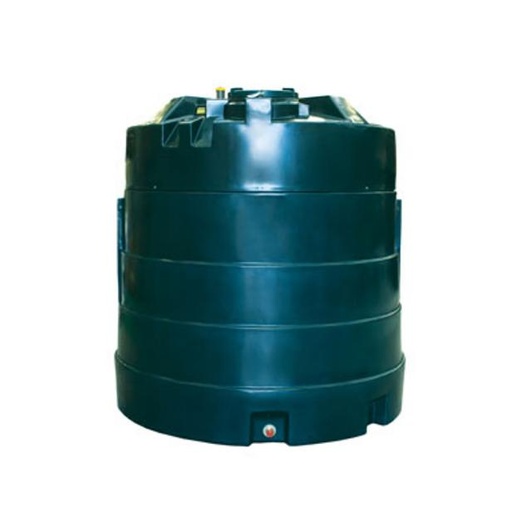 [MZ5000DW] Mazouttank groen 5000l dubbelwandig bovengronds PE 