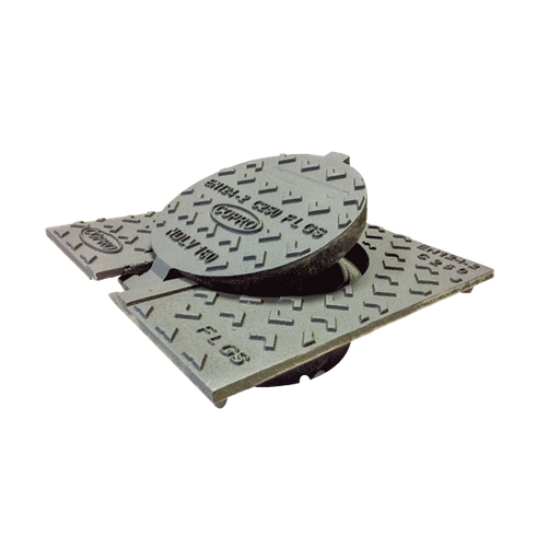[NDLV160RWA] Gietij.deksel dia 160 RWA scharnierdeksel C250 Copro RWA