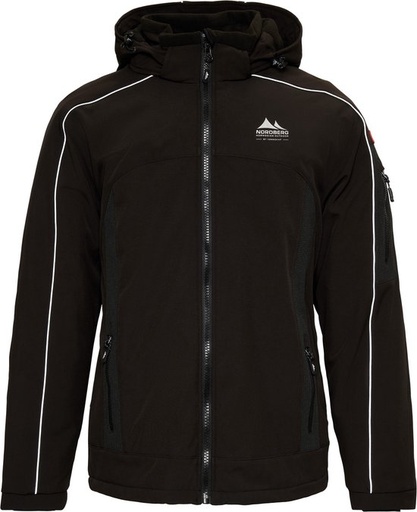 [OLE-XL] Work vest OLE softshell Nordberg winter black X-Large