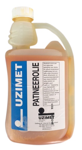 [PATINEER] Patination oil 1 l (lead sheet)