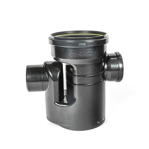 [PE7760] PE pit dia 315 1x160 1x160 siphon with collar