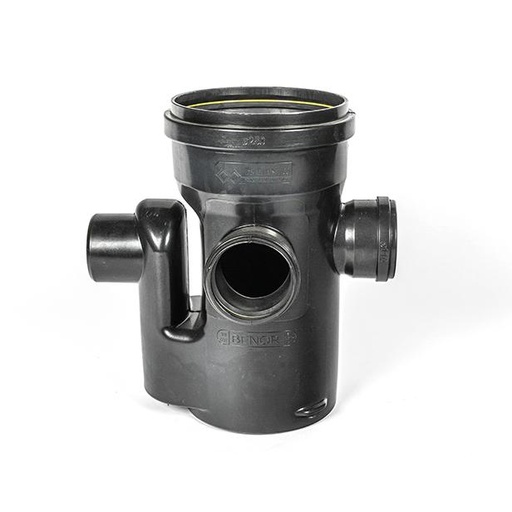[PE7777] PE pit dia 250 3x110 1x110 siphon with collar