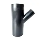 [PET110404] PE drain red. tee 45° 110/40 mm BENOR