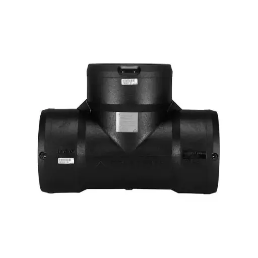 [PET758PN16] PE pressure electrofusion T-piece dia 75mm 90° SDR11 PN16