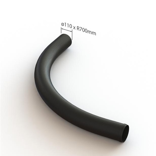 [PIDPA110] Radius bend dia 110x3.2 (50pcs/pallet)