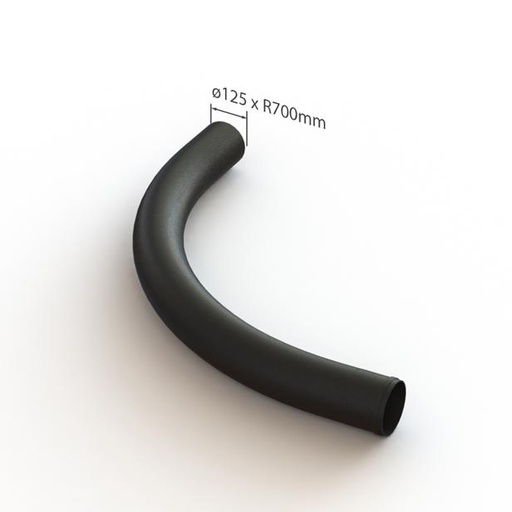 [PIDPA125] Beam bend dia 125 (40pcs/pallet)