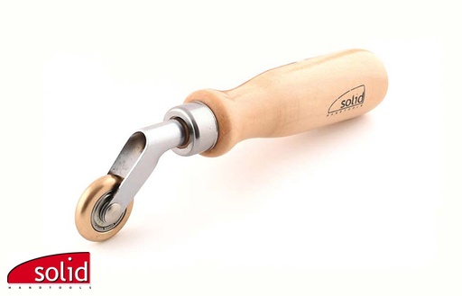 [PM100106] Pressure roller brass - dia 28x6mm