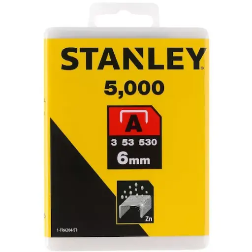 [1-TRA204-5T] Stanley staples 6mm type A - 5000 pcs