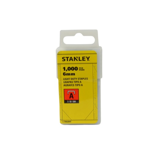 [1-TRA204T] Stanley staples 6mm type A-1000pcs