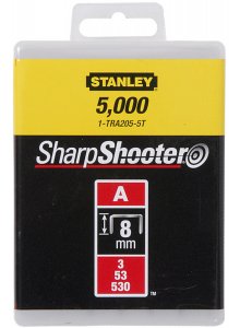 [1-TRA205-5T] Staples 8mm type A - 5000pcs