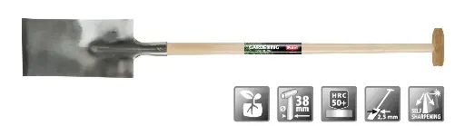 [POL101001] Spade dames polet 280/150 T-acier