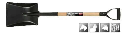 [POL1060402] Shovel alu 320x260 D-stem Polet