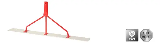 [POL300002] Plaque de nivellement 80 cm Polet