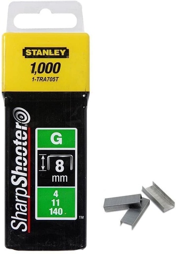 [1-TRA705T] Stanley nieten 8mm type G-1000st