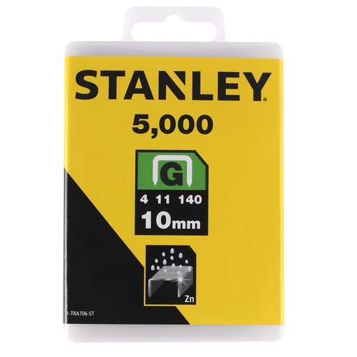 [1-TRA706-5T] Stanley staples 10mm type G-5000pcs