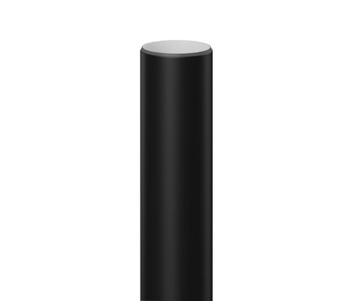 [PP110SAN5] PP buis sanitair dia 110 glad zwart l=5m