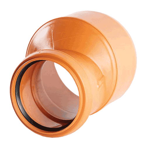 [PP250200SN8] PP Diverter sewer 250/200mm red brown benor SN8