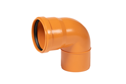 [PPBS2508SN8RB] PP Bend sewer dia 250mm 87° Msp red brown benor SN8