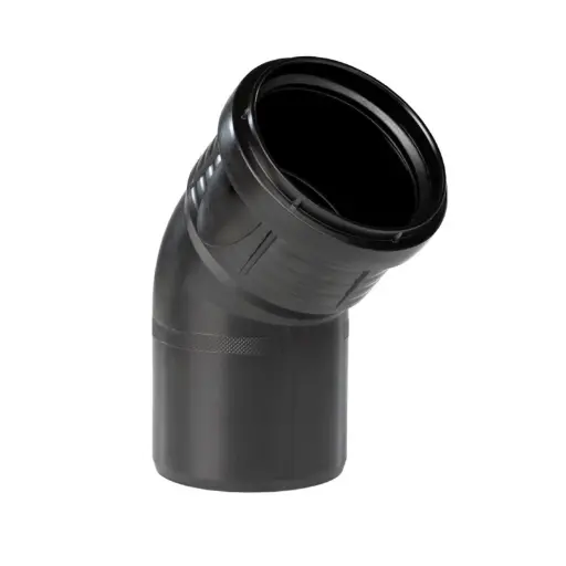[PPBS754] PP sanitair bocht dia 75 45° MSp (20st/doos)