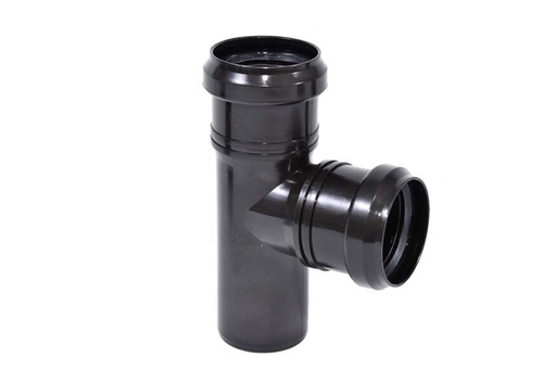 [PPTS908] PP sanitair T-stuk dia 90 87° 2xMsp 