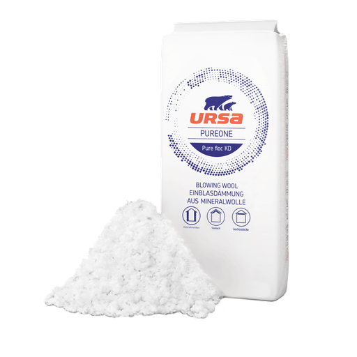 [PUREFLOCKD] Ursa Pure Floc KD (16.60kg/sack) (30-65kg/m³)