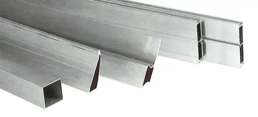 [QA400300] Alu rijlat trapezium 3m 