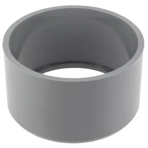 [R100110] PVC verloop 110/100 grijs 