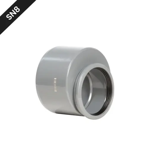 [R200160SN8] PVC street sewer reducer 200/160 gray benor SN8 (to order)