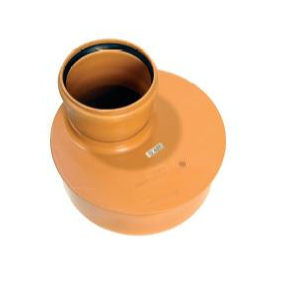 [R400250RB] Réducteur en PVC 400/250 rouge-brun benor SN4