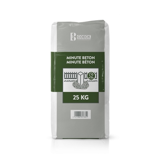 [RAPBETCO] Béton fixe Coeck/béton minute 25kg (béton rapide)