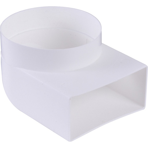 [RH180X95] Adapter rectangular 180x95 angled