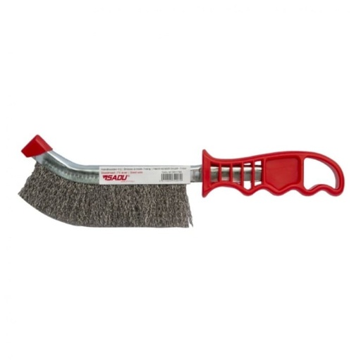 [SA080173S] Brosse en acier Sadu 1 rang fil d'acier (étroit)
