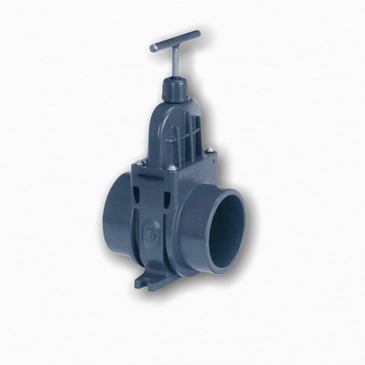 [SCHUI90VDL] PVC schuifafsluiter 90 mm VDL