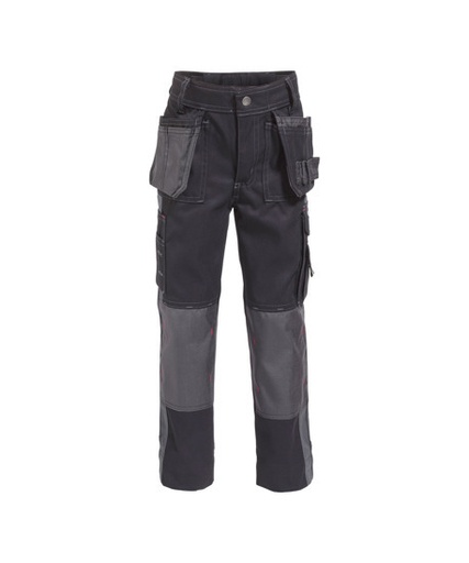 Work pants Dassy Seattle kids black/cement gray