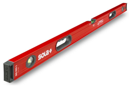 [SOBRED3180] Spirit level sola aluminum 180 with handles BIG RED 3