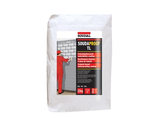 [SOUDAG25] Soudaproof TL grijs 25 kg 