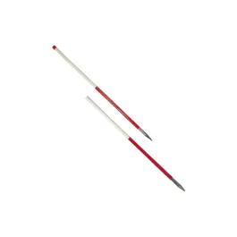 [SPINDEL] Laser spindel 2m16 2-delig rood/wit   jalon