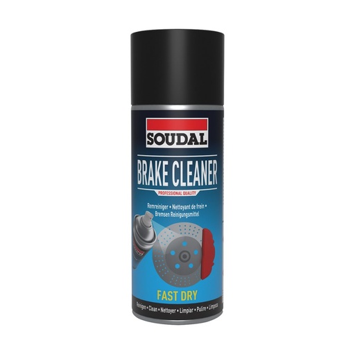 [119712] Soudal nettoyant pour freins nettoyant pour pièces de frein et d'embrayage