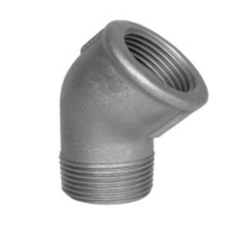 [121 2] Galva bend bi.bu. 2" 45°