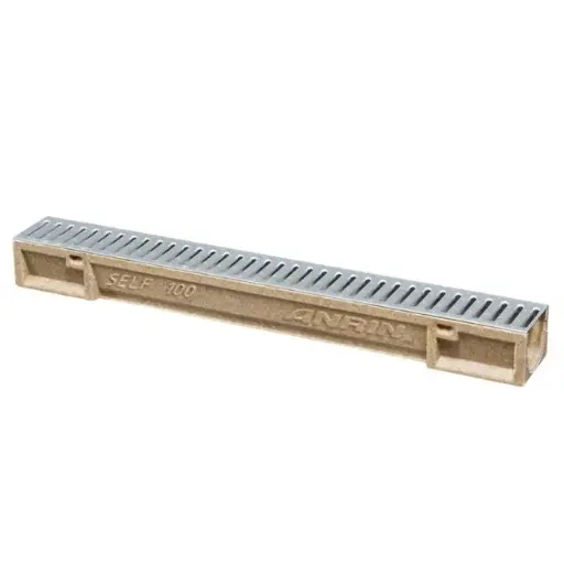 [STAN001] ANRIN SELF-100-smart drain trench polyester + galvanized grid A15 (108pcs/pal) polyboy