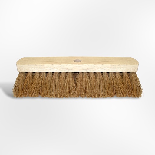 [1410] Brosse en coco 29 cm non peinte - bonne prise en main