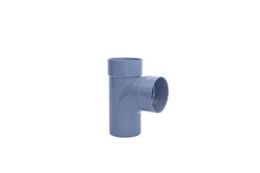 [TS328] PVC T-piece dia 32 87° 2xMSp